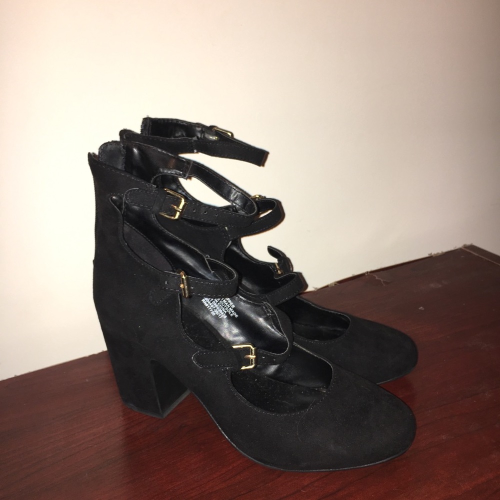 A New Day black heels